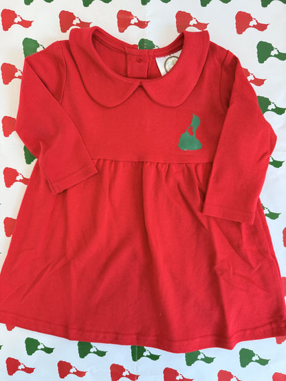 Holiday Girl's Long Sleeve Peter Pan Dress