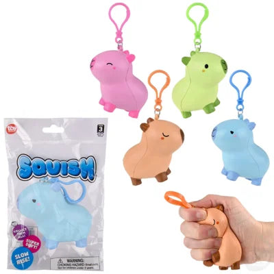 CAPYBARA SQUISH BACKPACK CLIP