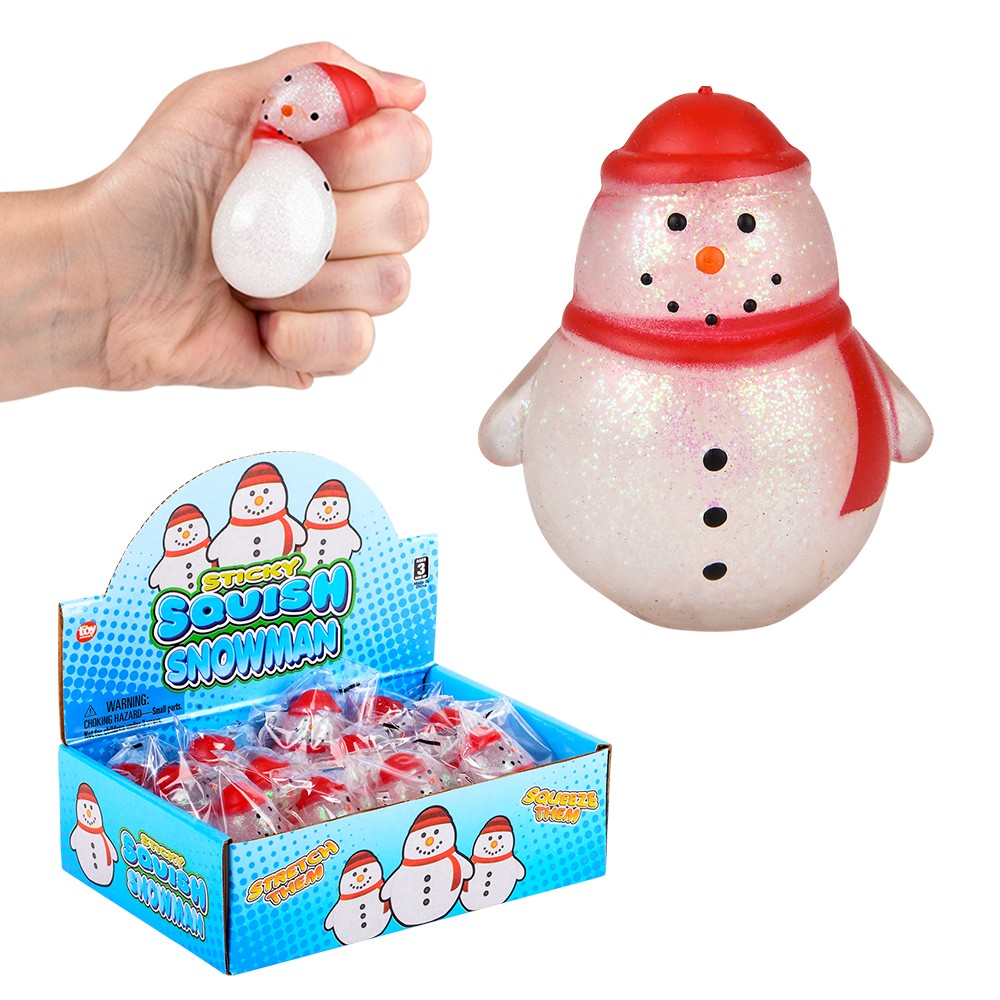 SQUISH STICKY SNOWMAN