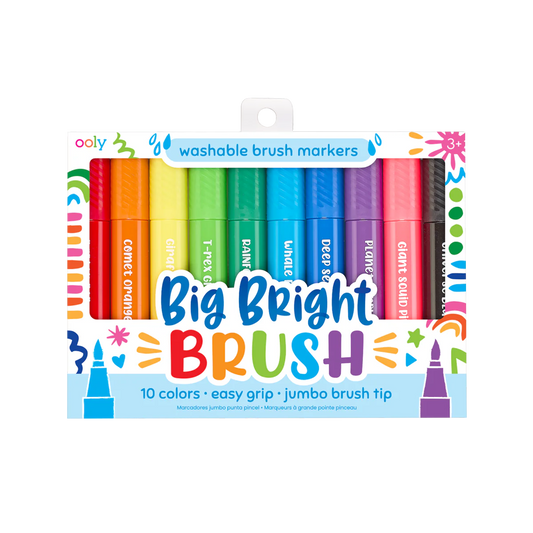 BIG BRIGHT BRUSH MARKERS