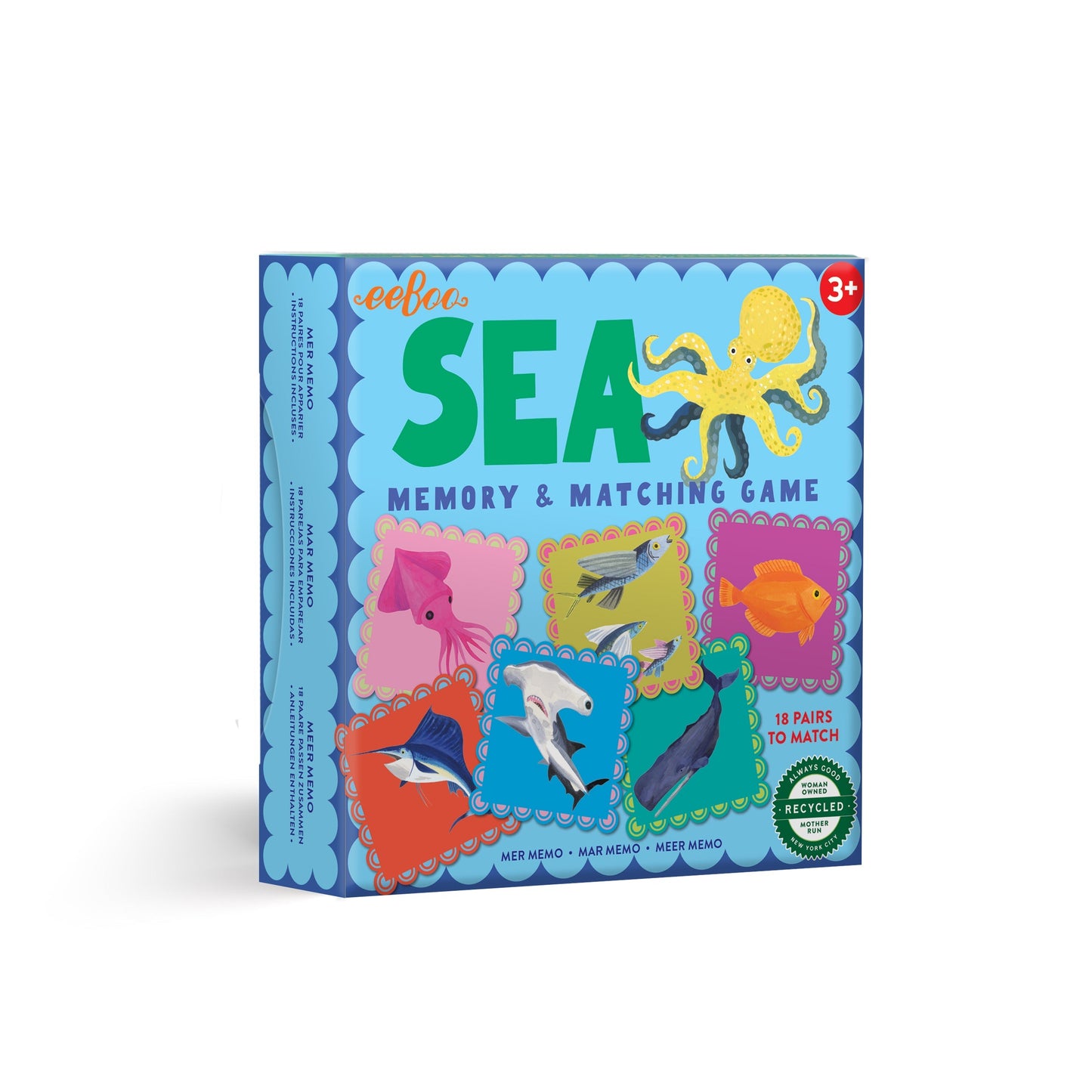 Sea Little Square Memory Game