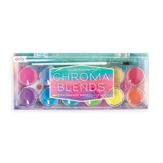 Chroma Blends Pearlescent Watercolors