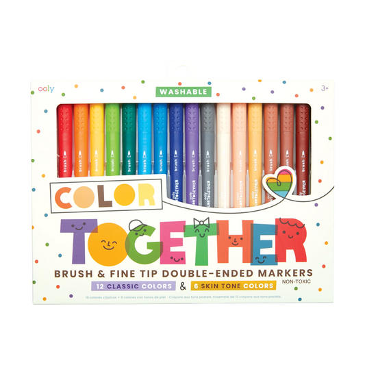 COLOR TOGETHER DOUBLE-ENDED MARKERS