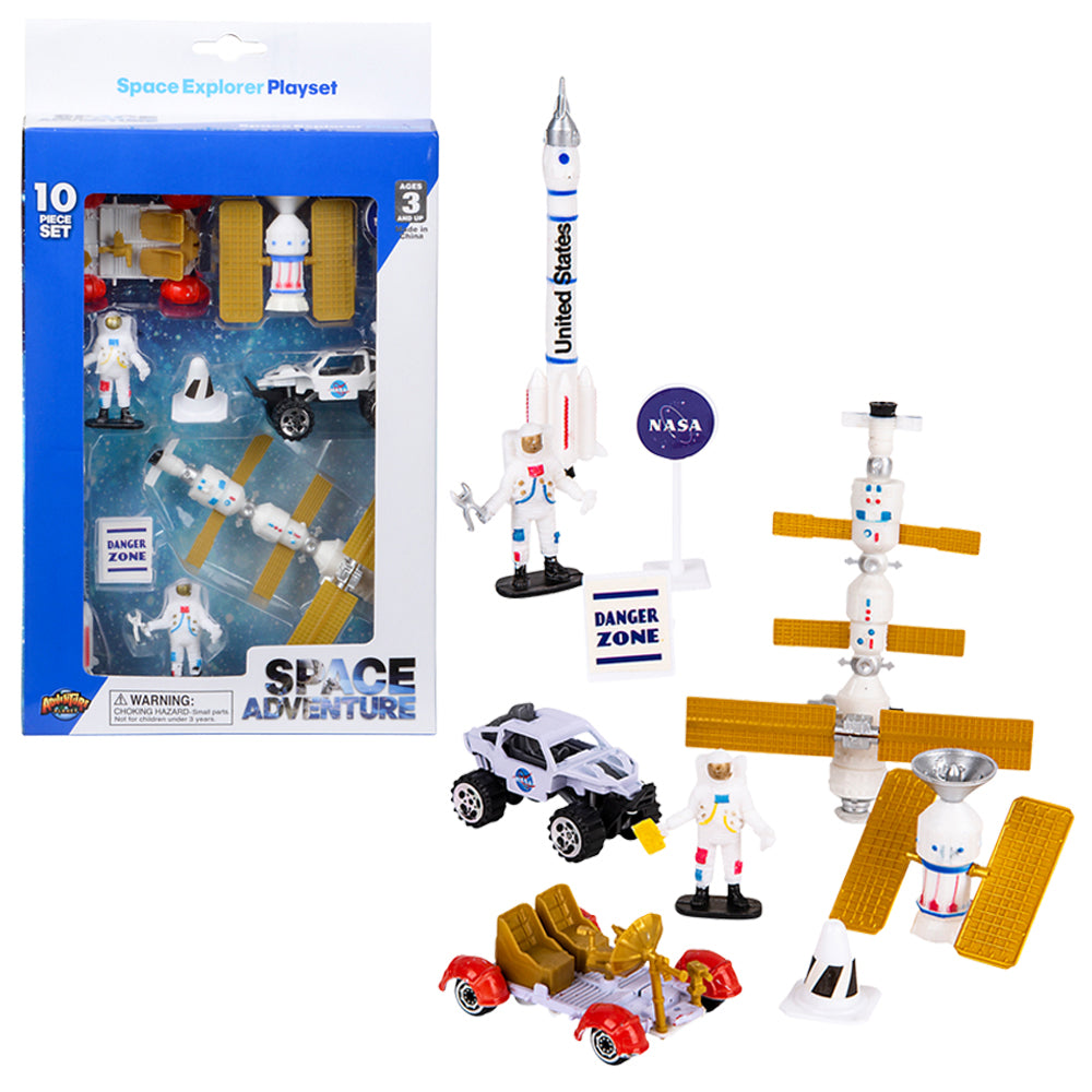 10 PC SPACE EXPLORER BOX SET