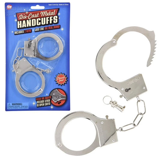 DIECAST METAL HANDCUFFS