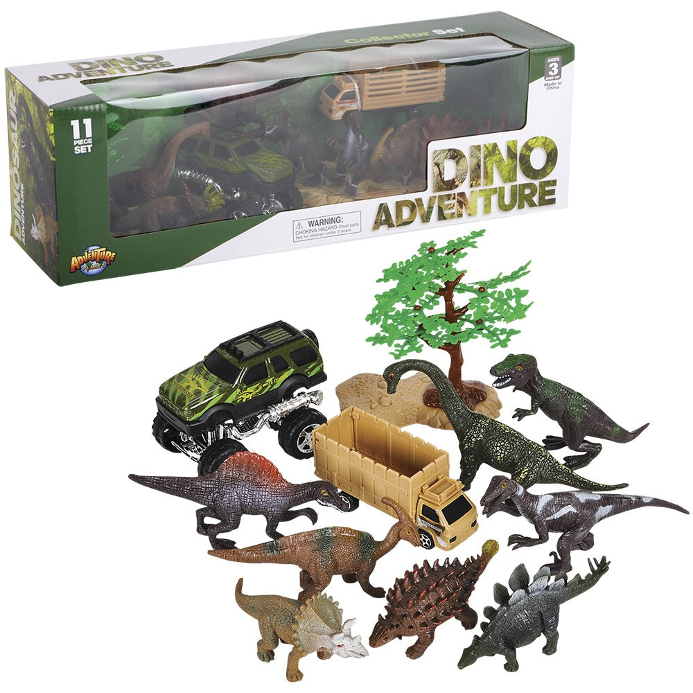 11 PC DINOSAUR EXPLORATION PLAYSET