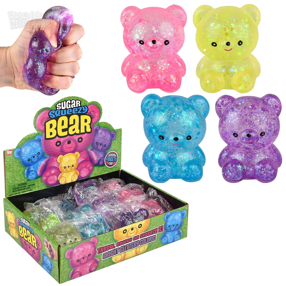 3" SQUEEZY SUGAR BEARS