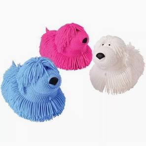 Shaggy Dog Puffer Toy