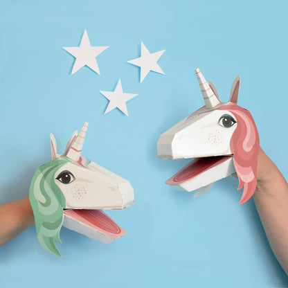 Create Your Own Unicorn Puppets